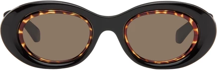Мужские очки Loewe Mini Anagram, черные