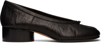 Женские туфли-балетки Maison Margiela Tabi, черные