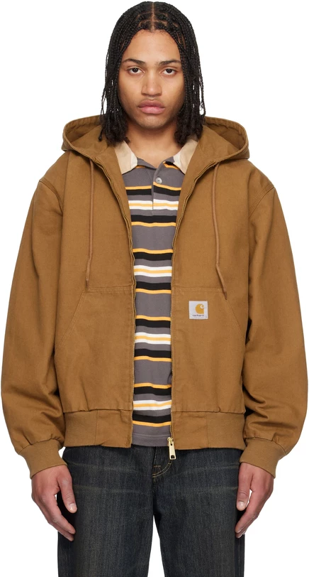 Мужская куртка Carhartt WIP OG Active, коричневая