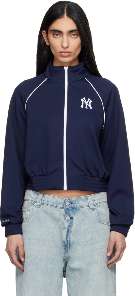 Женская олимпийка Sporty & Rich Yankees, темно-синяя