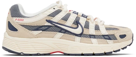 Женские кроссовки Nike P-6000 Suede, светло-хаки