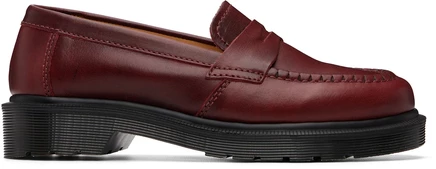 Женские лоферы Dr. Martens Delapre, бордовые