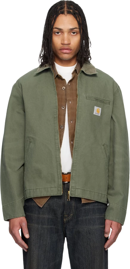 Мужская куртка Carhartt WIP Detroit, зеленая