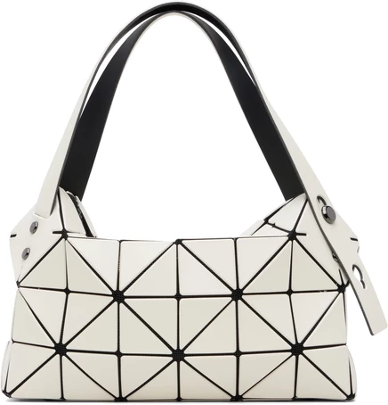 Сумка Bao Bao Issey Miyake Boston, молочно-белая