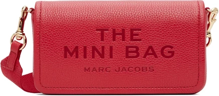 Женская сумка Marc Jacobs «Leather Mini», красная
