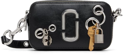 Женская сумка Marc Jacobs Grommet Charm Snapshot, черная