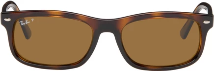 Мужские очки Ray-Ban RB2224, черепаховые/коричневые