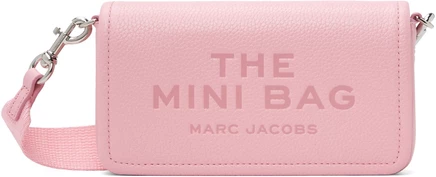 Женская сумка Marc Jacobs «Leather Mini», розовая
