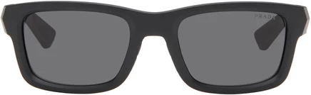 Мужские солнцезащитные очки Prada Eyewear PS B10S, черные/серые