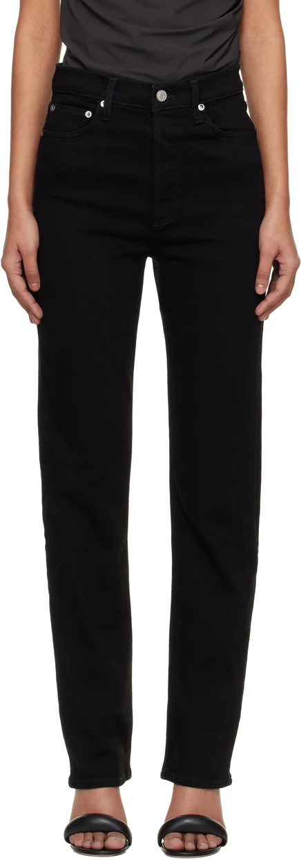 Женские джинсы AGOLDE 90's Pinch Waist, чёрные