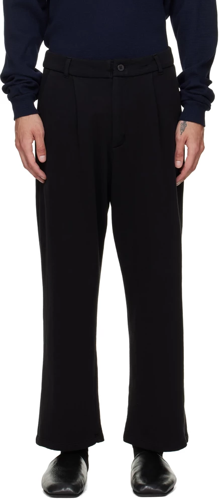Мужские брюки Les Tien French Terry, черные