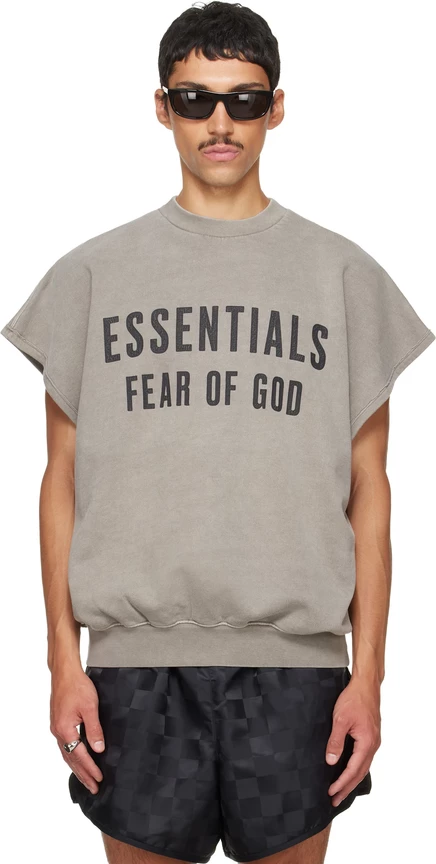 Мужской свитшот Fear of God Essentials, серый