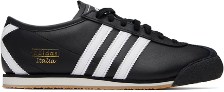 Мужские кроссовки adidas Originals Italia 70s, черно-белые