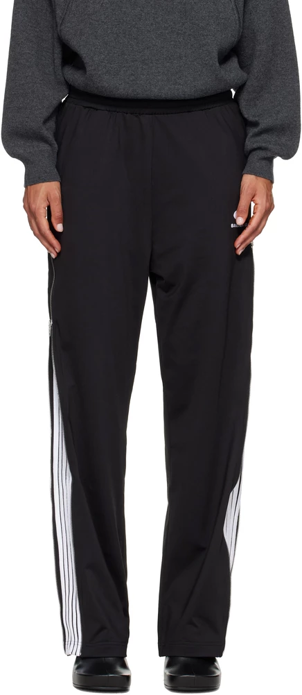 Женские брюки Balenciaga Sporty Track Pants, черно-белые