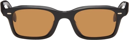 Мужские очки Oliver Peoples N.08, черные/коньячные