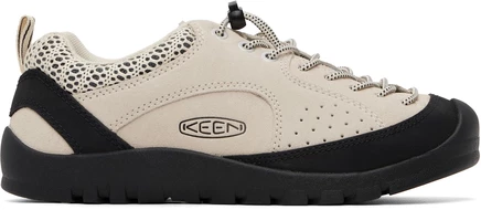 Женские низкие кроссовки Keen Jasper Rocks, бежево-черные