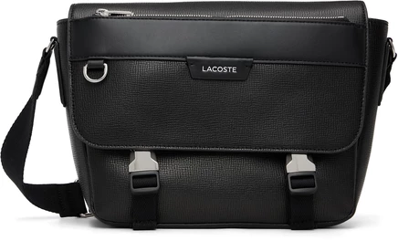 Мужская сумка Lacoste Ossian с клапаном, черная