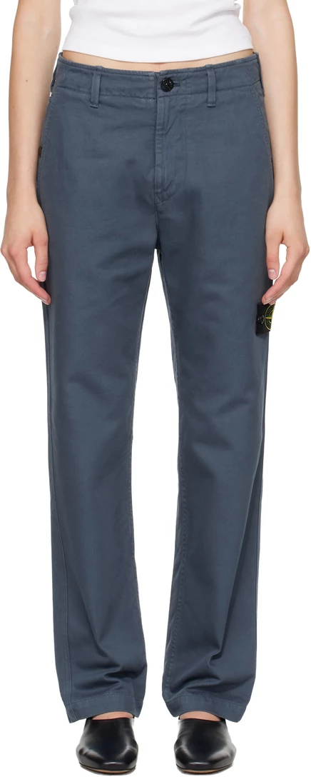 Женские брюки Stone Island 3100001, серо-синие