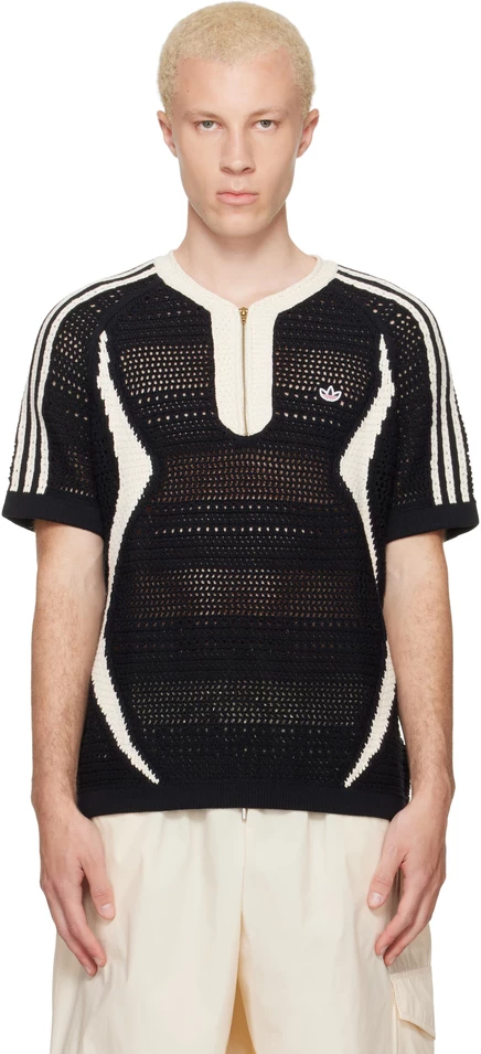 Мужская футболка adidas Originals CLOT, черно-белая