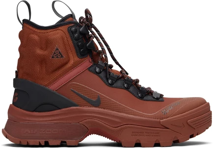 Мужские ботинки Nike ACG Gaiadome GORE-TEX, коричнево-черные