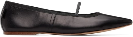 Женские балетки A.P.C. Swan, черные