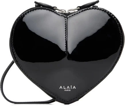 Женская сумка ALAÏA Le Coeur Small, черная