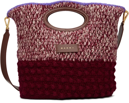 Женская сумка Marni Knotty из шерсти, многоцветная
