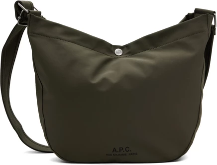Женская сумка на плечо A.P.C. Journal Satchel, хаки