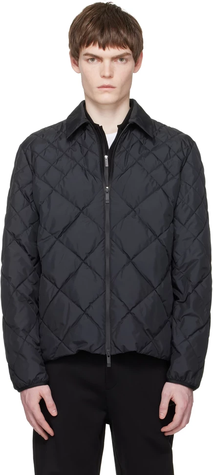 Мужской пуховик Moncler Atria, черный