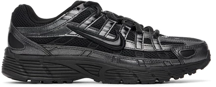 Женские низкие кроссовки Nike P-6000, черно-антрацитовые