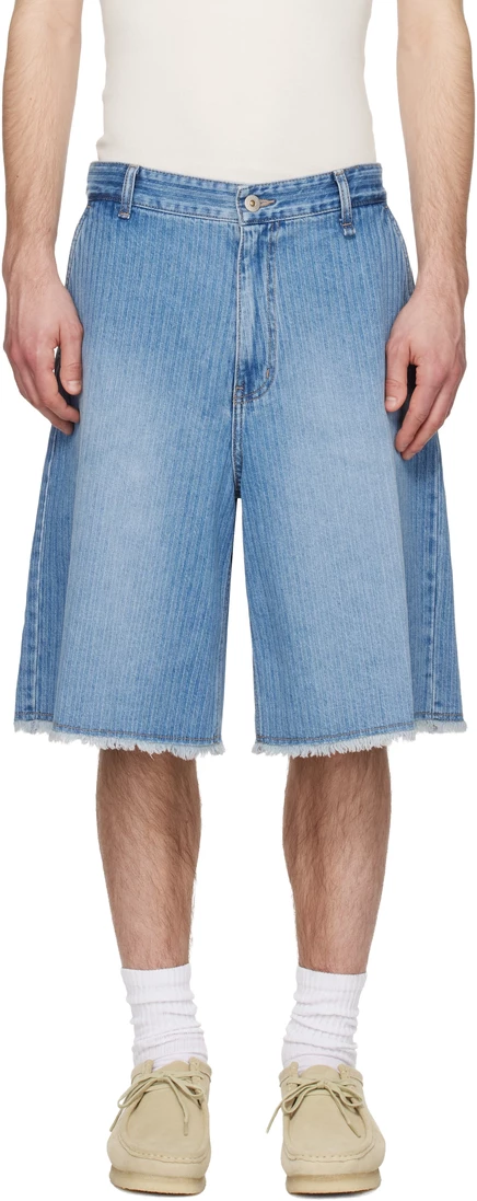 Мужские джинсовые бермуды Solid Homme, синие