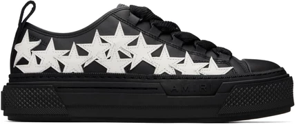 Мужские кроссовки Amiri Stars Court Low, черные