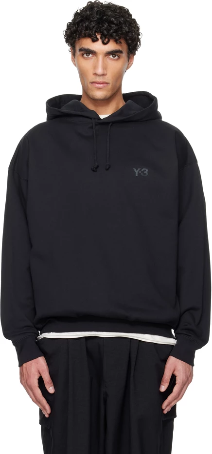 Мужское худи Y-3 FT, черное
