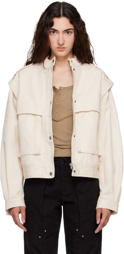 Женская куртка Isabel Marant Etoile Edany, экрю