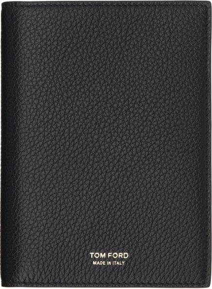 Мужская обложка для паспорта Tom Ford T Line, черная