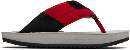 Женские шлепанцы ABRA Red & Gray XXL, красные