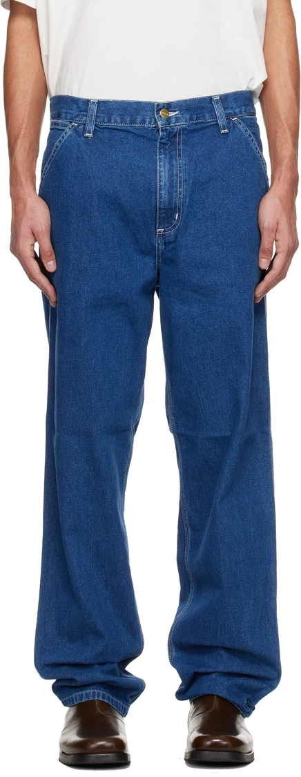 Мужские джинсы Carhartt WIP Simple Pant, синие