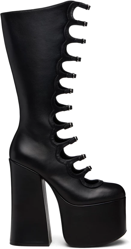 Женские сапоги Marc Jacobs The Kiki Knee-High, черные