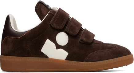 Женские кроссовки Isabel Marant Beth, шоколадно-молочные