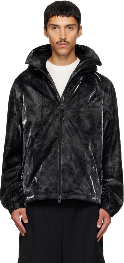 Мужская куртка-ветровка Y-3 Marble Nylon, черная