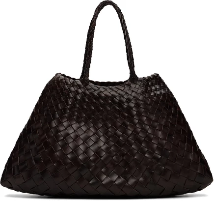 Женский тоут Dragon Diffusion Santa Croce Small, коричневый