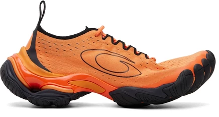Мужские кроссовки Balenciaga Anatomic Runner, оранжево-серо-черные