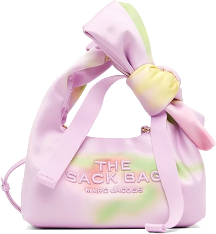 Женская сумка-тоут Marc Jacobs Mini Blurred Sack, розовая