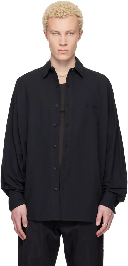 Мужская рубашка Fear of God Essentials, винтажно-черная