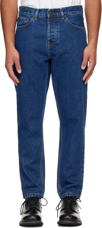 Мужские джинсы Carhartt WIP Newel, синие