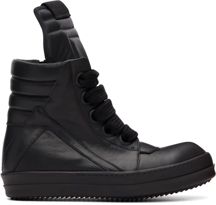 Мужские кроссовки Rick Owens Tower Jumbolace, черные
