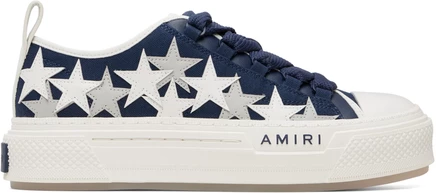 Мужские кроссовки Amiri Court Low, темно-синие