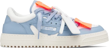 Мужские кроссовки Off-White 3.0 Off Court, бело-синие