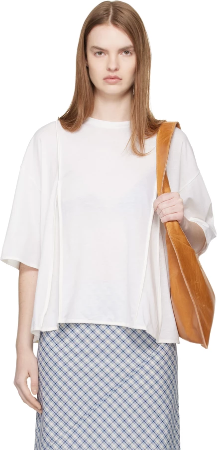 Футболка Baserange Off-White Mul темно-белая