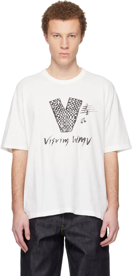 белая футболка visvim Off-White Jumbo S/S 